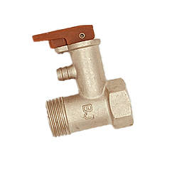 Запобіжний клапан для бойлера Ariston, Thermex, Gorenje 6BAR 1/2'' - запчастини для бойлерів