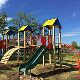 Дитячий Ігровий Комплекс "Трибаштового" на дитячому майданчику, фото 3