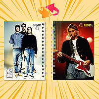 Блокноти А6 Nirvana на пружині 006