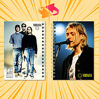 Блокноти А6 Nirvana на пружині 007