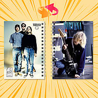 Блокноти А6 Nirvana на пружині 014