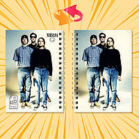 Блокноти А6 Nirvana на пружині 018