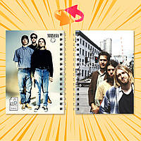 Блокноти А6 Nirvana на пружині 020