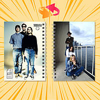 Блокноти А6 Nirvana на пружині 021