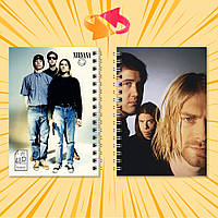 Блокноти А6 Nirvana на пружині 023