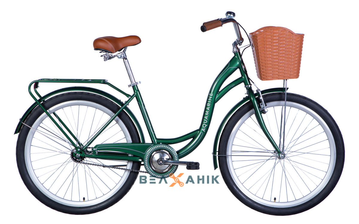 Велосипед 26" Dorozhnik AQUAMARINE (рама 17") зелений
