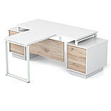 Офісний стіл з брифінг приставкою Промо q29-42 Salita, фото 4