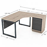 Офісний стіл і тумба Promo Q24s, фото 4