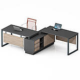 Офісний стіл на 2 людини Promo Q29-3, фото 3