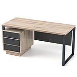 Офісний стіл тумбовий Promo Q26s, фото 4