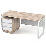 Офісний стіл тумбовий Promo Q26s, фото 5