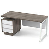 Офісний стіл тумбовий Promo Q26s, фото 6