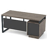 Офісний стіл тумбовий Promo Q26s, фото 7