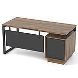 Офісний стіл тумбовий Promo Q26s, фото 8