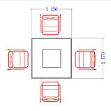 Конференц стіл Класик 22/701, фото 2