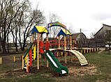Дитячий ігровий комплекс "Дві вежі" якісний у дворі для дітей, фото 4