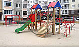 Дитячий ігровий комплекс "Дві вежі" якісний у дворі для дітей, фото 5