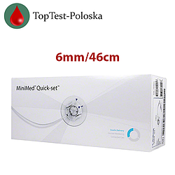 Катетери для інсулінової помпи Quick-Set Medtronic ММТ-394A 6/46 1 штука