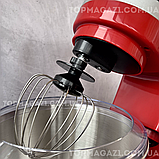 Міксер планетарний 1500Вт Domotec тістоміс електро, фото 8