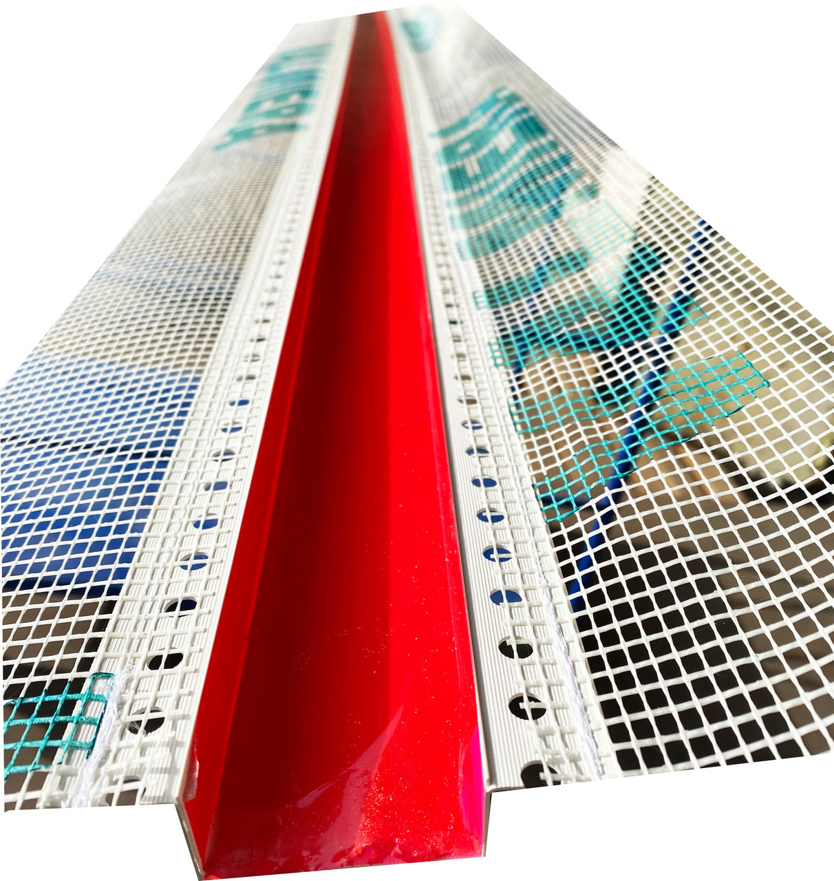 Рустувальний профіль 5х2 з сіткою Valmiera (прошитий), фото 1