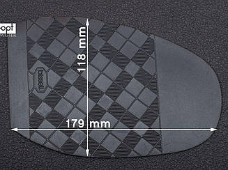 Гумова профілактика BISSELL, art.RB 513, кол. чорний