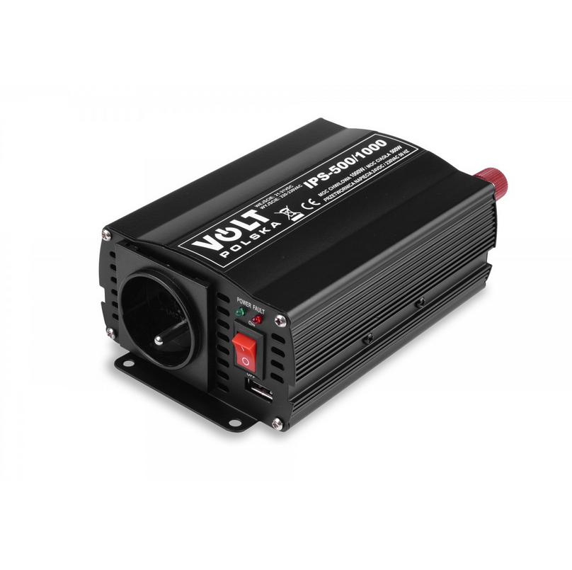Перетворювач напруги Volt Polska IPS 500/1000W 24/230 V (500/1000W) 3IPS651024, фото 1