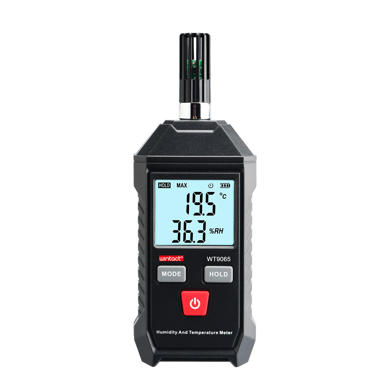 Термогігрометр 5-98%, -10-50 °C WINTACT WT9065, фото 1