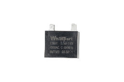 Конденсатор CBB61 3.5 мкФ, 450 В, Whicepart (прямокутний, клеми)