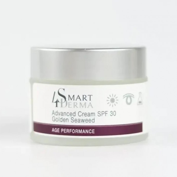 Передовий денний крем SPF 30 «Золоті водорості» Smart4Derma Age Performance