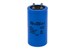Конденсатор пусковий CD60 400 мкФ 300 V з клемами, Whicepart