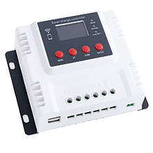 Контроллер заряда солнечных панелей PWM 20А 12В/24В/48В з WIFI (KDY-20A), Demuda