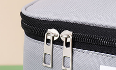Органайзер для ліків "FIRST AID KIT CUBE MEDIUM". Розмір 19х13х12 см. Червоний колір, фото 6