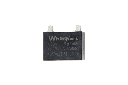 Конденсатор CBB61 6 мкФ, 450 В, Whicepart (прямокутний, клеми)
