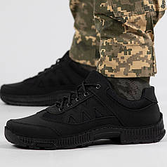 Тактичні кросівки чоловічі Lika чорні з прошитою підошвою (ЛК 25)