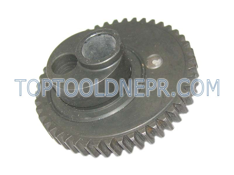 Шестерня для лобзика Інтерскол МП-85Е 49,5х10х29 46 зубів вліво (5м вось), фото 1