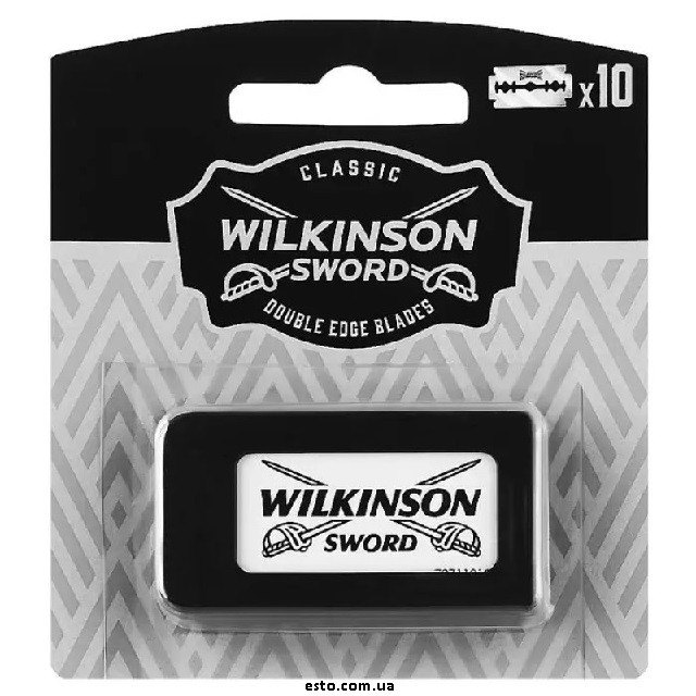 Леза для гоління чоловічі Wilkinson Sword Classic Vintage 10 шт