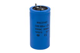 Конденсатор пусковий CD60 900 мкФ 300 V з клемами, Whicepart