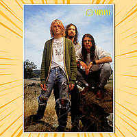 Плакат А4 Рок Nirvana 004