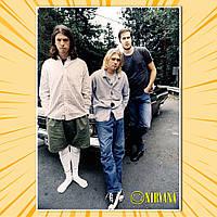 Плакат А4 Рок Nirvana 005