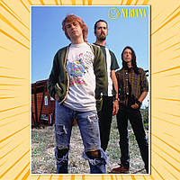 Плакат А4 Рок Nirvana 010