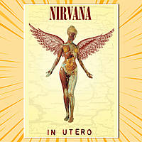 Плакат А4 Рок Nirvana 012