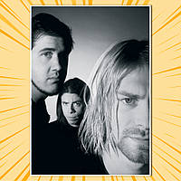 Плакат А4 Рок Nirvana 013