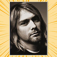 Плакат А4 Рок Nirvana 015