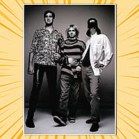 Плакат А4 Рок Nirvana 024