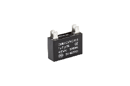 Конденсатор CBB61 1 мкФ, 450 В, Whicepart (прямокутний, клеми)