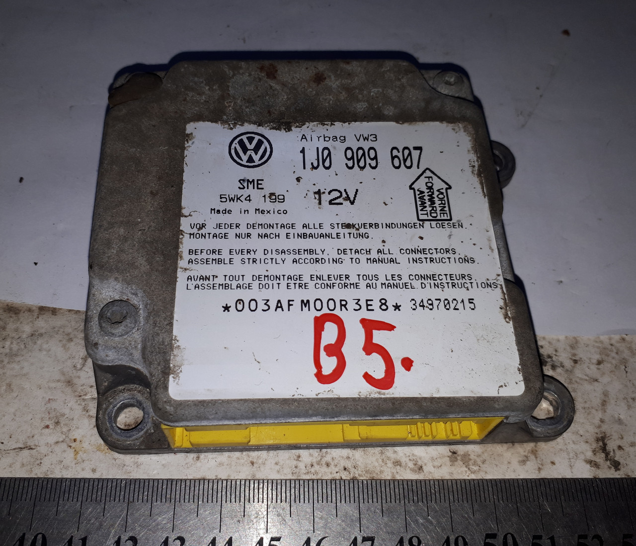 Блок управління подушками безпеки AIRBAG Фольксваген Пасат Volkswagen Passat B5