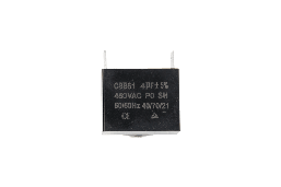 Конденсатор CBB61 4 мкФ 450 V прямокутний, Whicepart