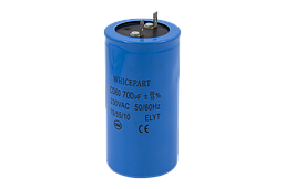 Конденсатор пусковий CD60 700 мкФ 300 V з клемами, Whicepart