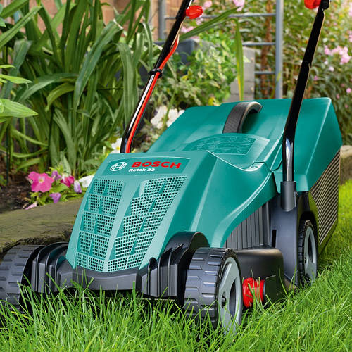 Газонокосилка Bosch ROTAK 32 1200Вт 32см 31л 20-60мм 6.8кг (ID ...