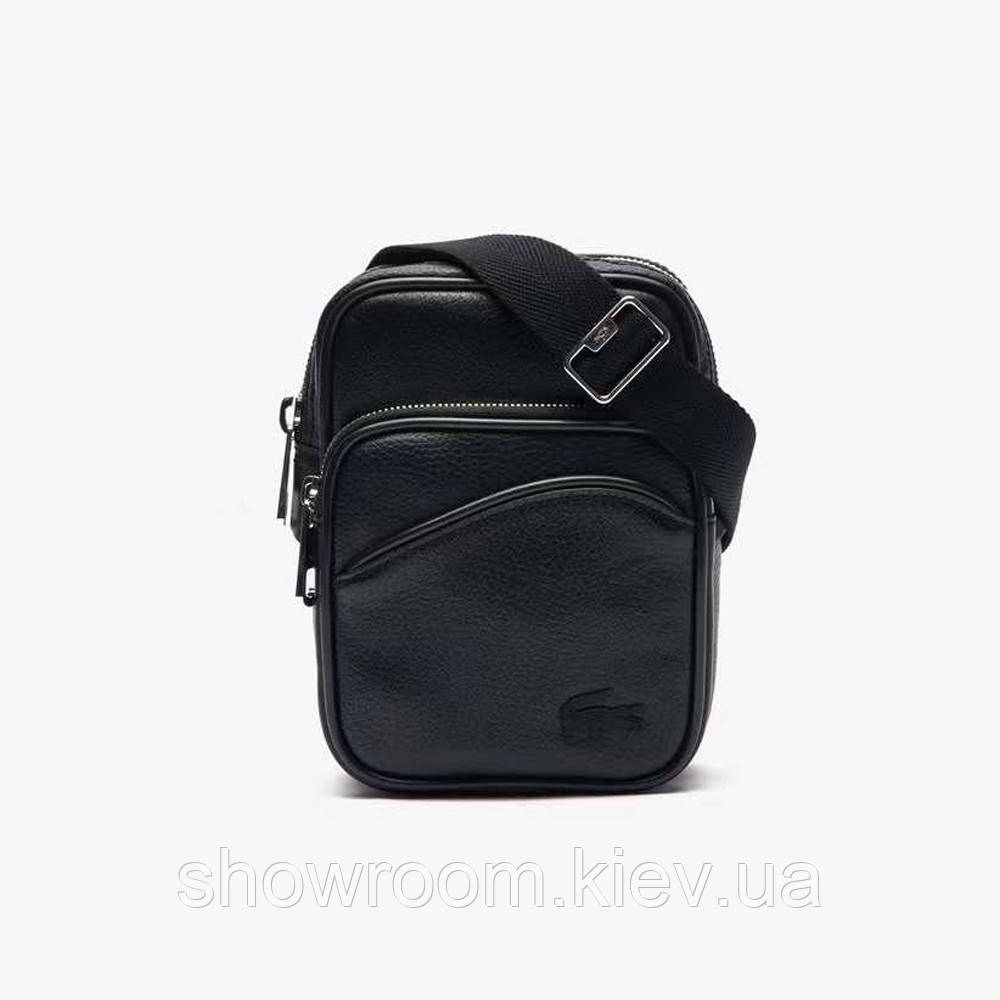 Чоловіча невелика сумка через плече Lacoste (4563) чорна